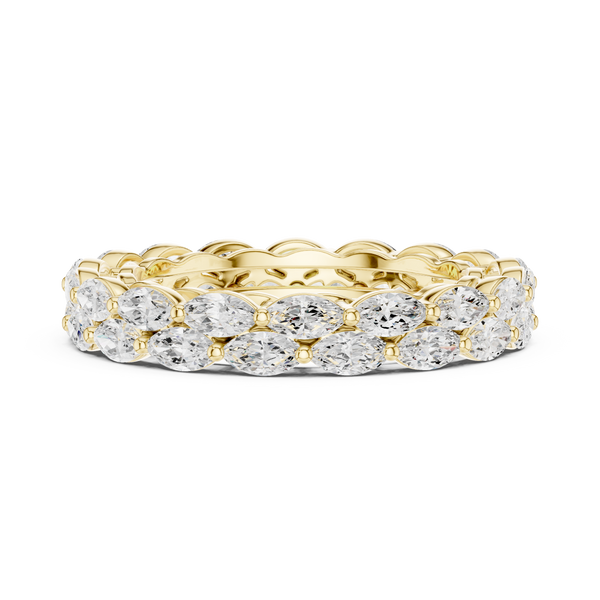 Ivy Vine Lab Grown Diamond Tapered Trio Ring