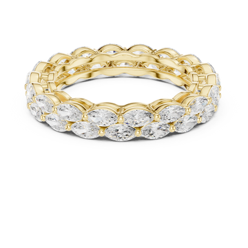 Ivy Vine Lab Grown Diamond Tapered Trio Ring