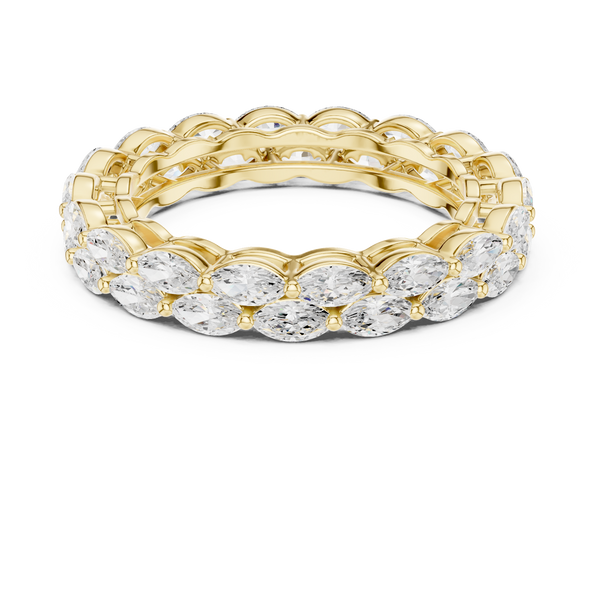 Ivy Vine Lab Grown Diamond Tapered Trio Ring