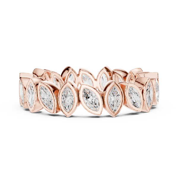 Blue Lupin Lab Grown Diamond Botanical Halo Ring