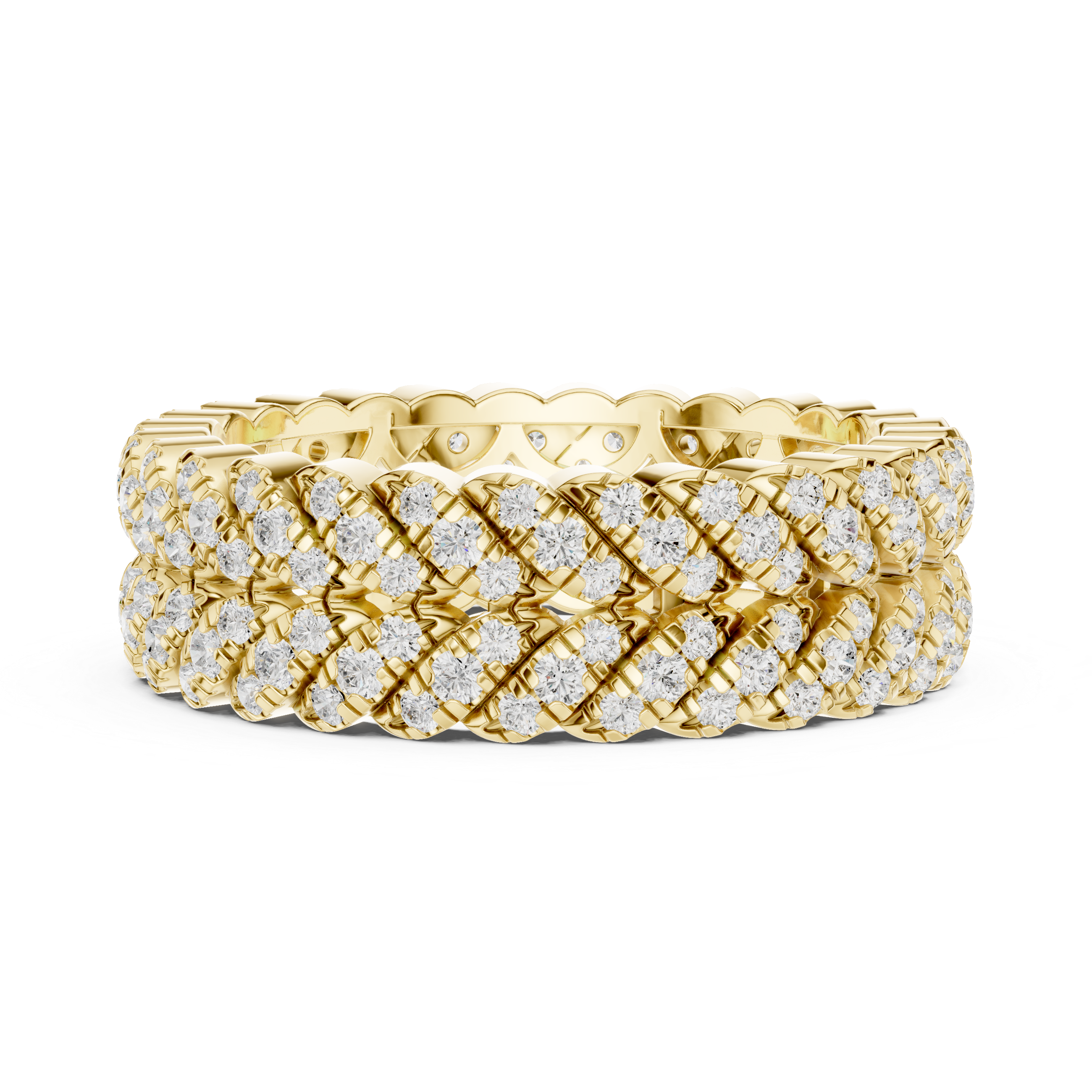 Wheat Sheaf Lab Grown Diamond Teardrop Crown Ring