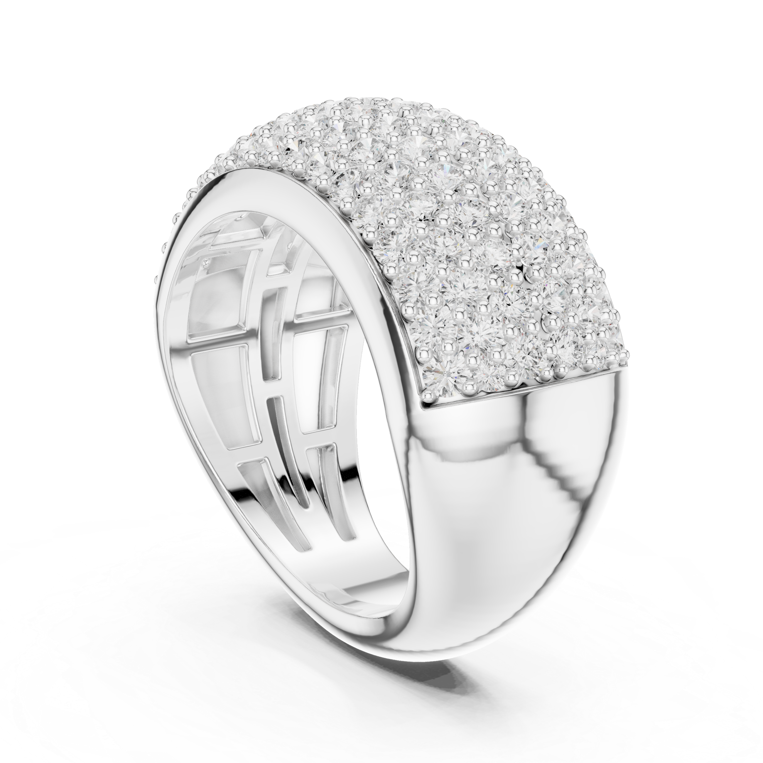 Autumn Leaf Lab Grown Diamond Bezel Solitaire