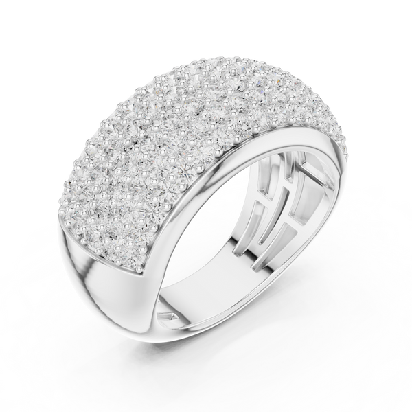 Autumn Leaf Lab Grown Diamond Bezel Solitaire