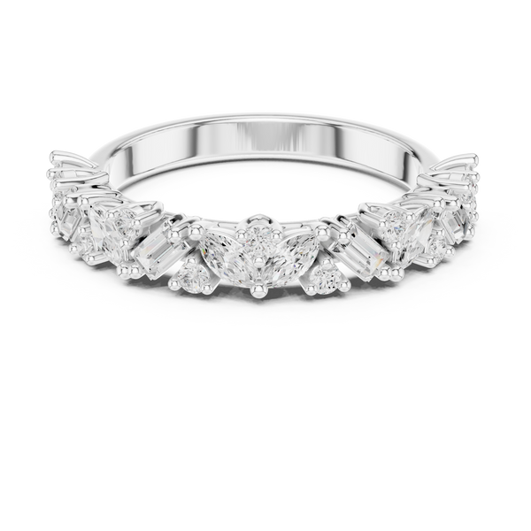 Summit Crest Lab Grown Diamond Intertwined Pave Ring