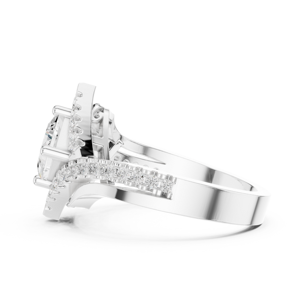Glacier Peak Lab Grown Diamond Baguette Ring