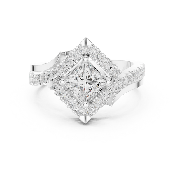 Glacier Peak Lab Grown Diamond Baguette Ring
