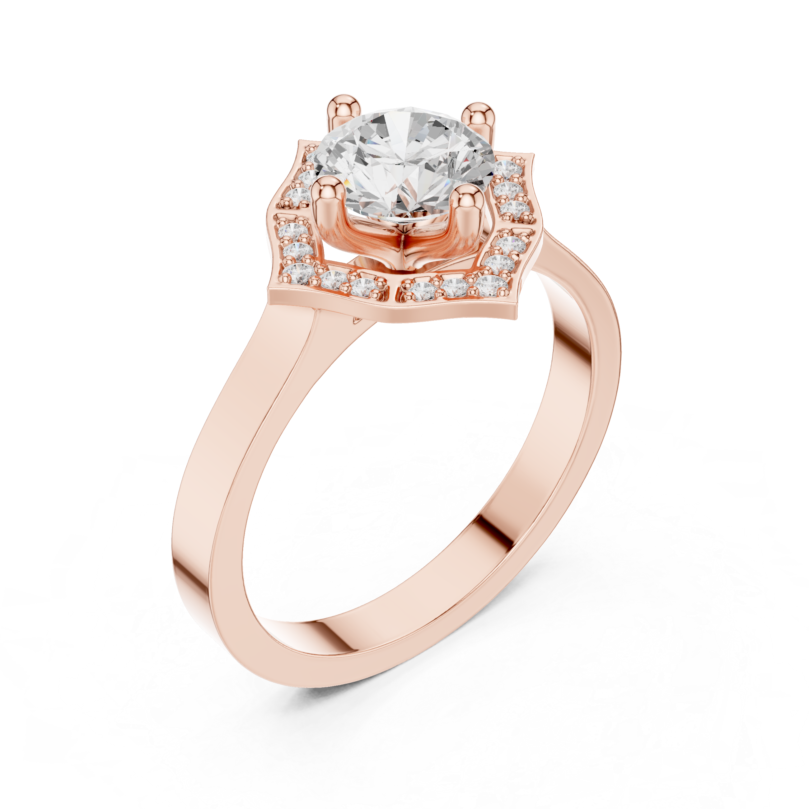 Dew Drop Lab Grown Diamond Diminutive Stack Band