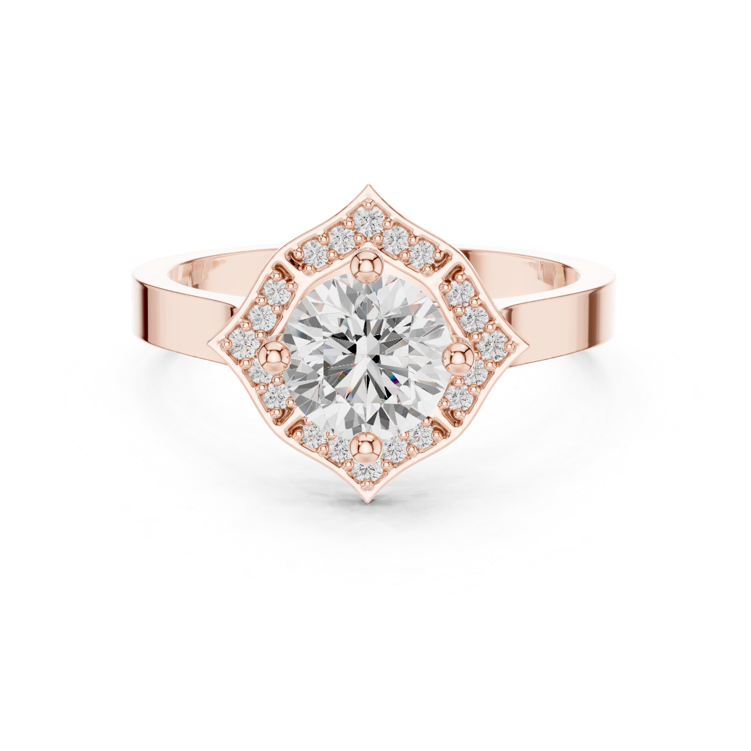 Dew Drop Lab Grown Diamond Diminutive Stack Band