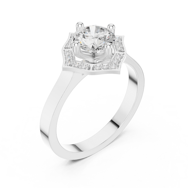 Dew Drop Lab Grown Diamond Diminutive Stack Band