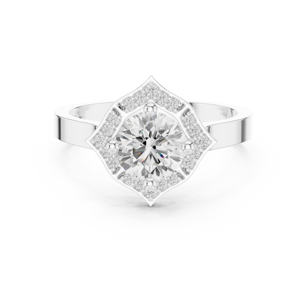 Dew Drop Lab Grown Diamond Diminutive Stack Band