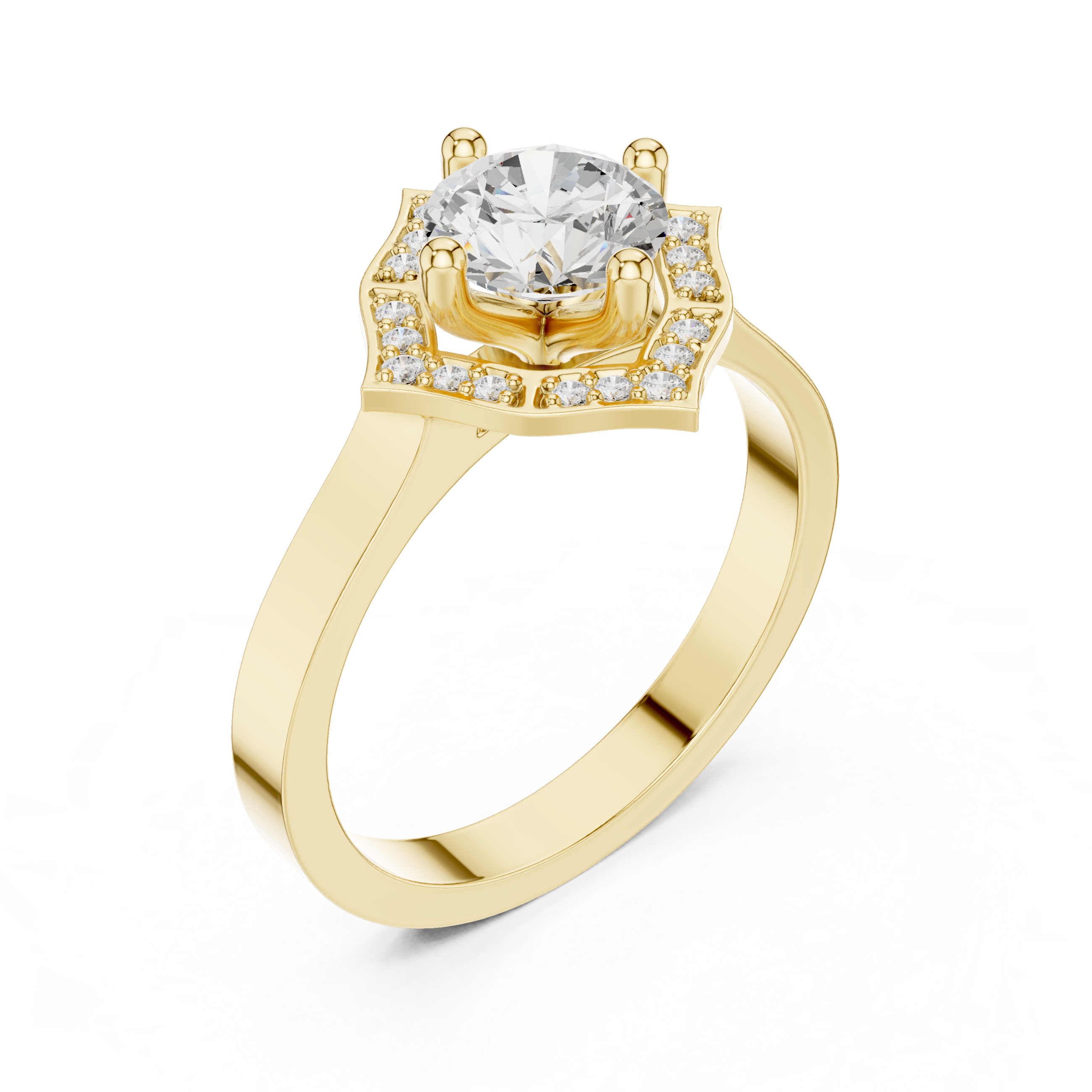 Dew Drop Lab Grown Diamond Diminutive Stack Band