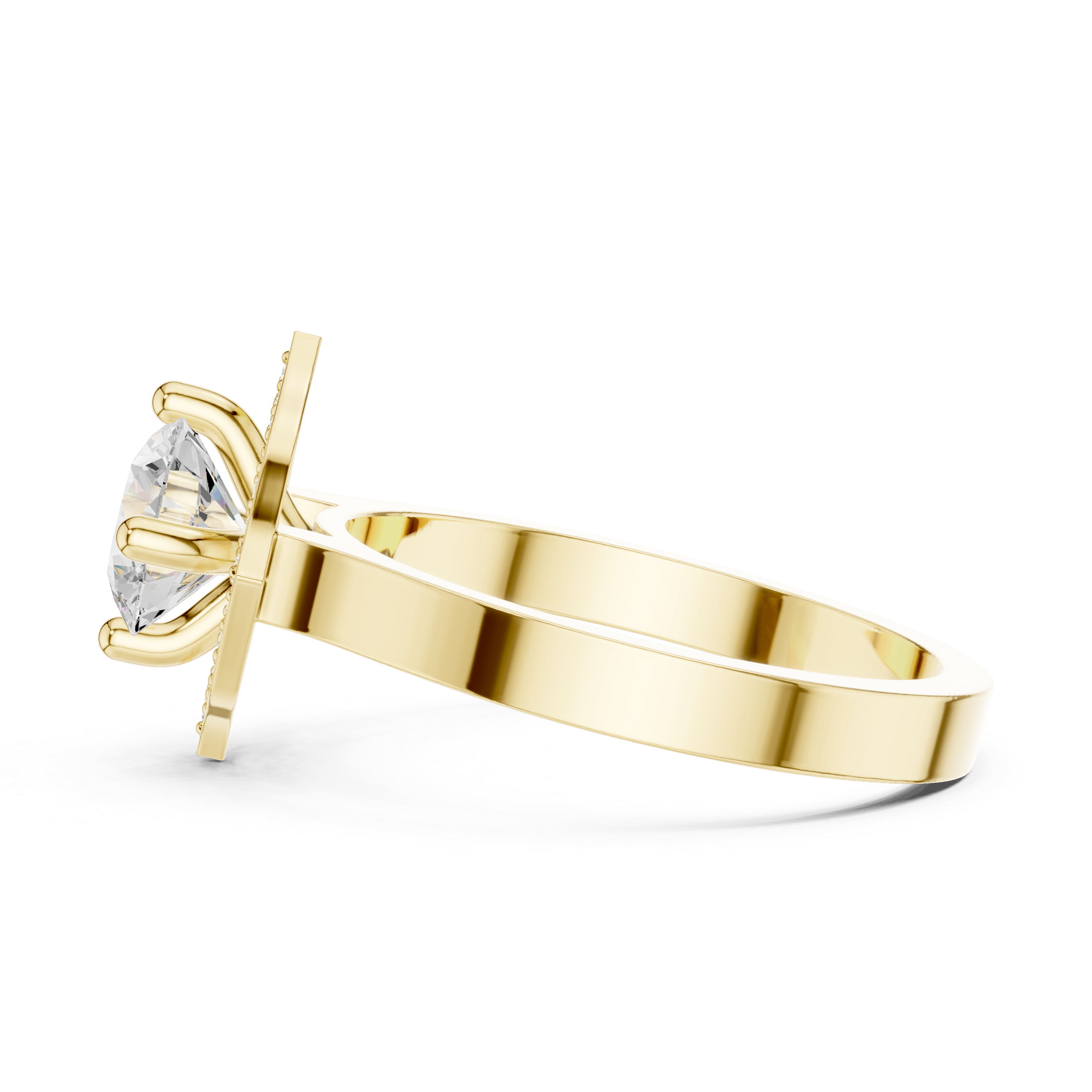 Dew Drop Lab Grown Diamond Diminutive Stack Band