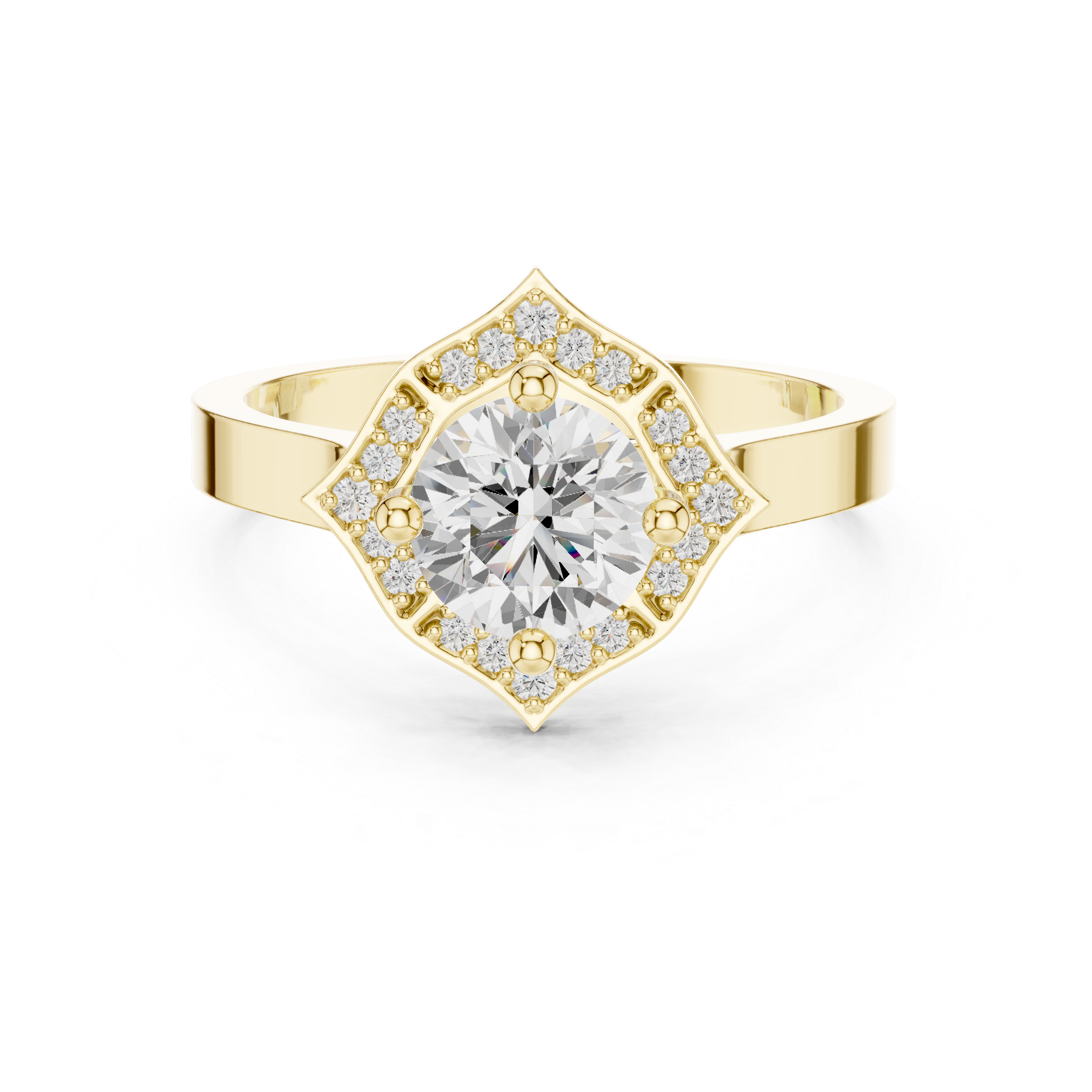Dew Drop Lab Grown Diamond Diminutive Stack Band