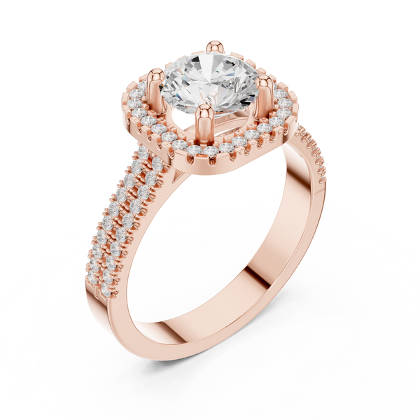 Dune Grass Lab Grown Diamond Multi Row Ring
