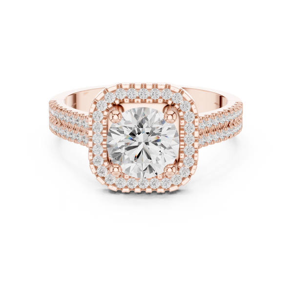 Dune Grass Lab Grown Diamond Multi Row Ring