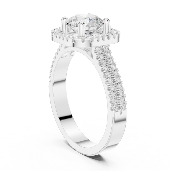 Dune Grass Lab Grown Diamond Multi Row Ring