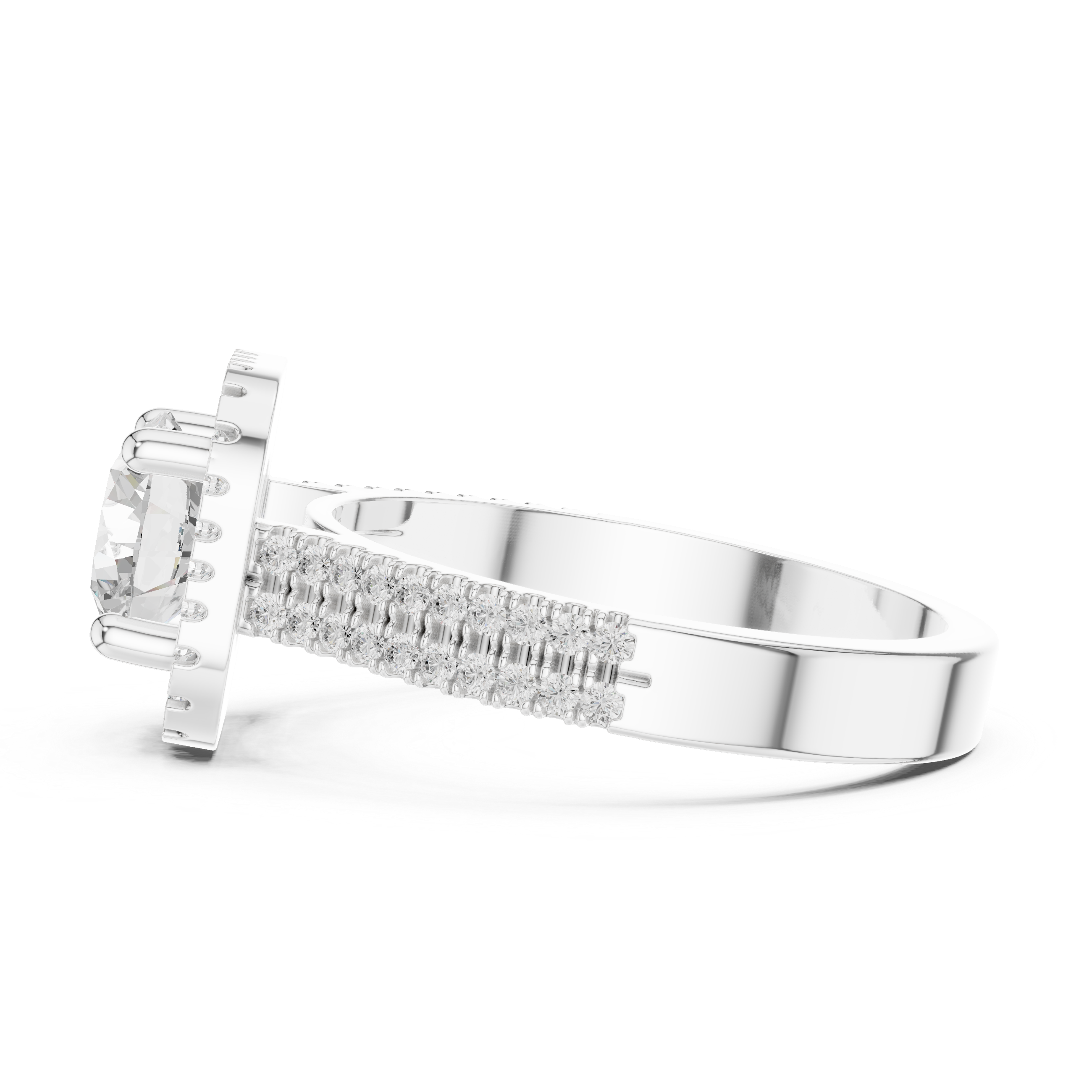 Dune Grass Lab Grown Diamond Multi Row Ring