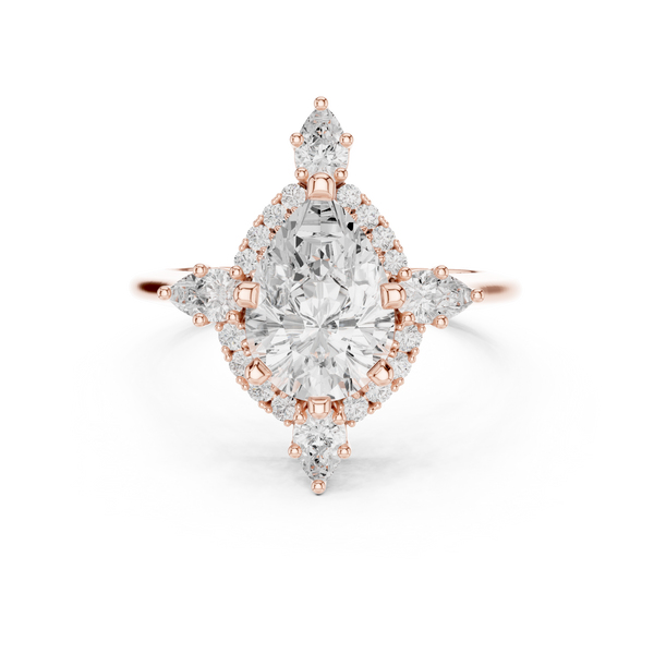 Prim Rose Lab Grown Diamond Hidden Basket Ring