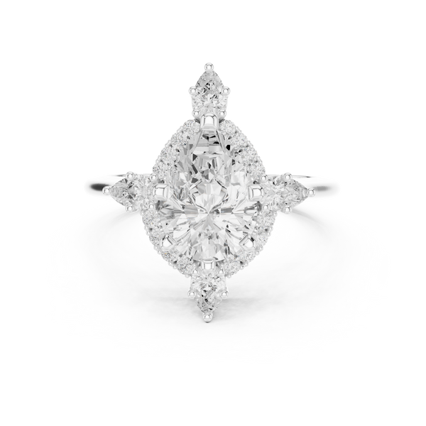 Prim Rose Lab Grown Diamond Hidden Basket Ring