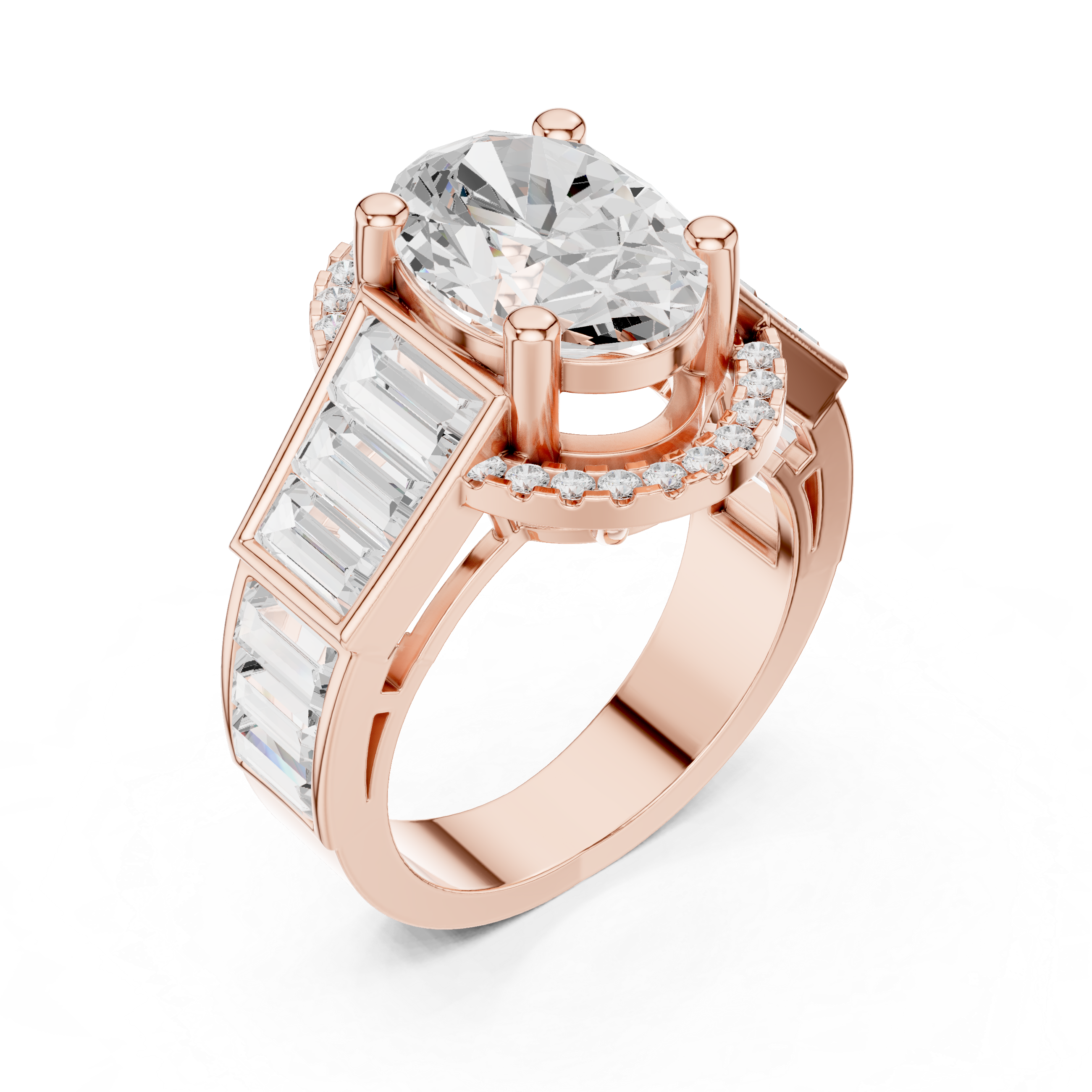 Sweet Pea Lab Grown Diamond Cluster Fashion Ring