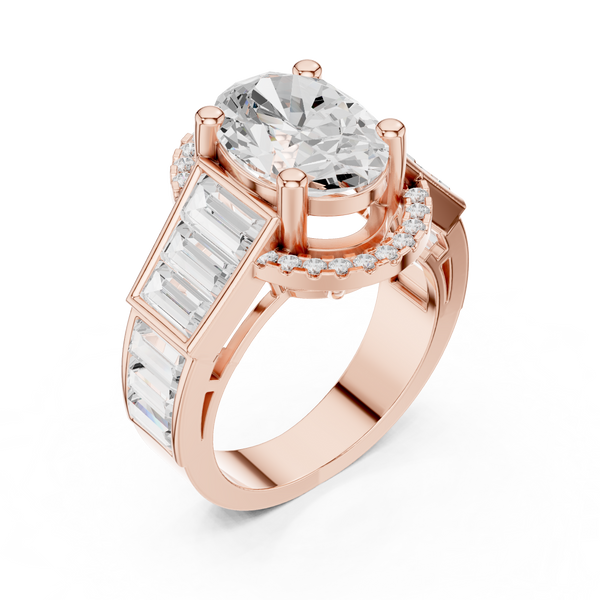 Sweet Pea Lab Grown Diamond Cluster Fashion Ring