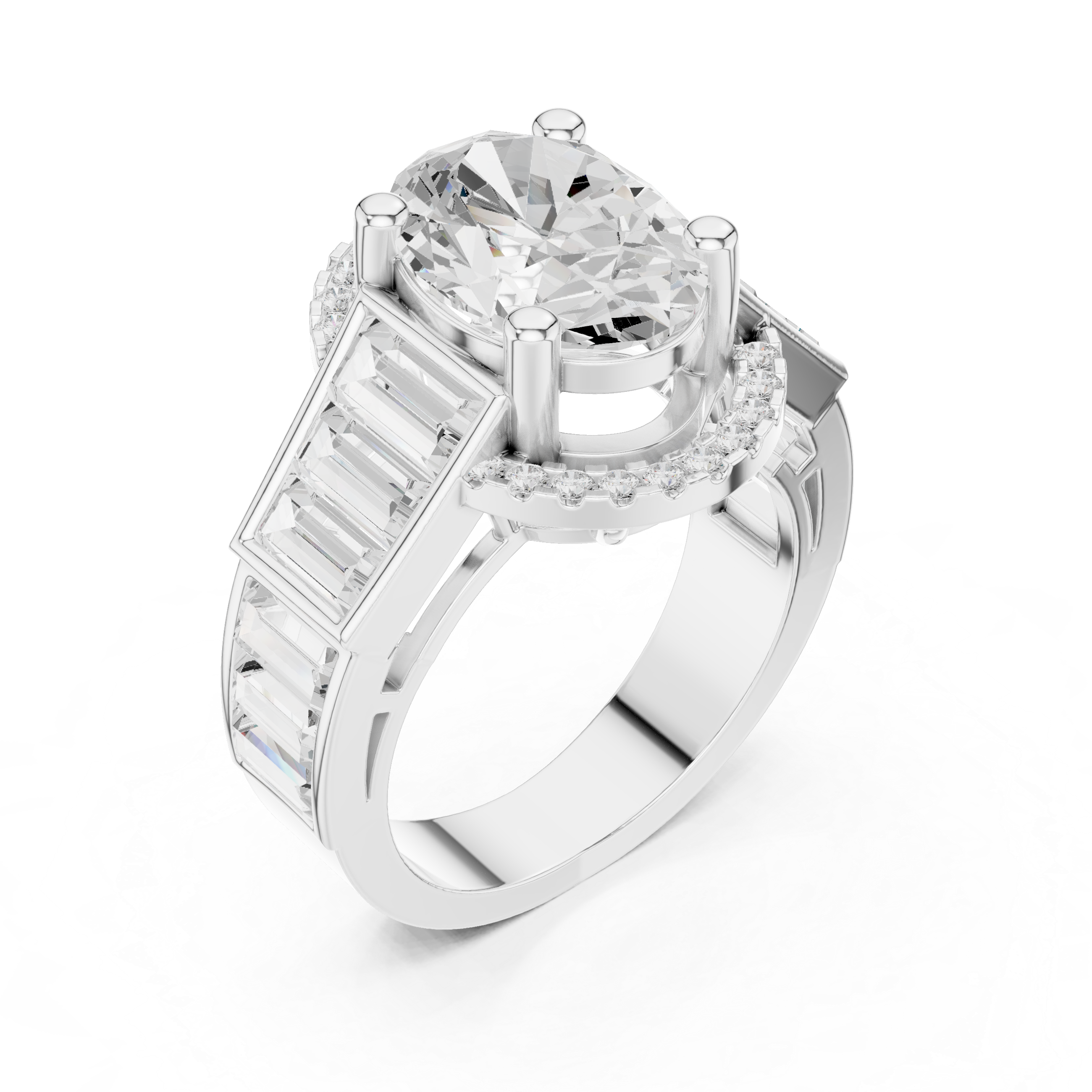 Sweet Pea Lab Grown Diamond Cluster Fashion Ring