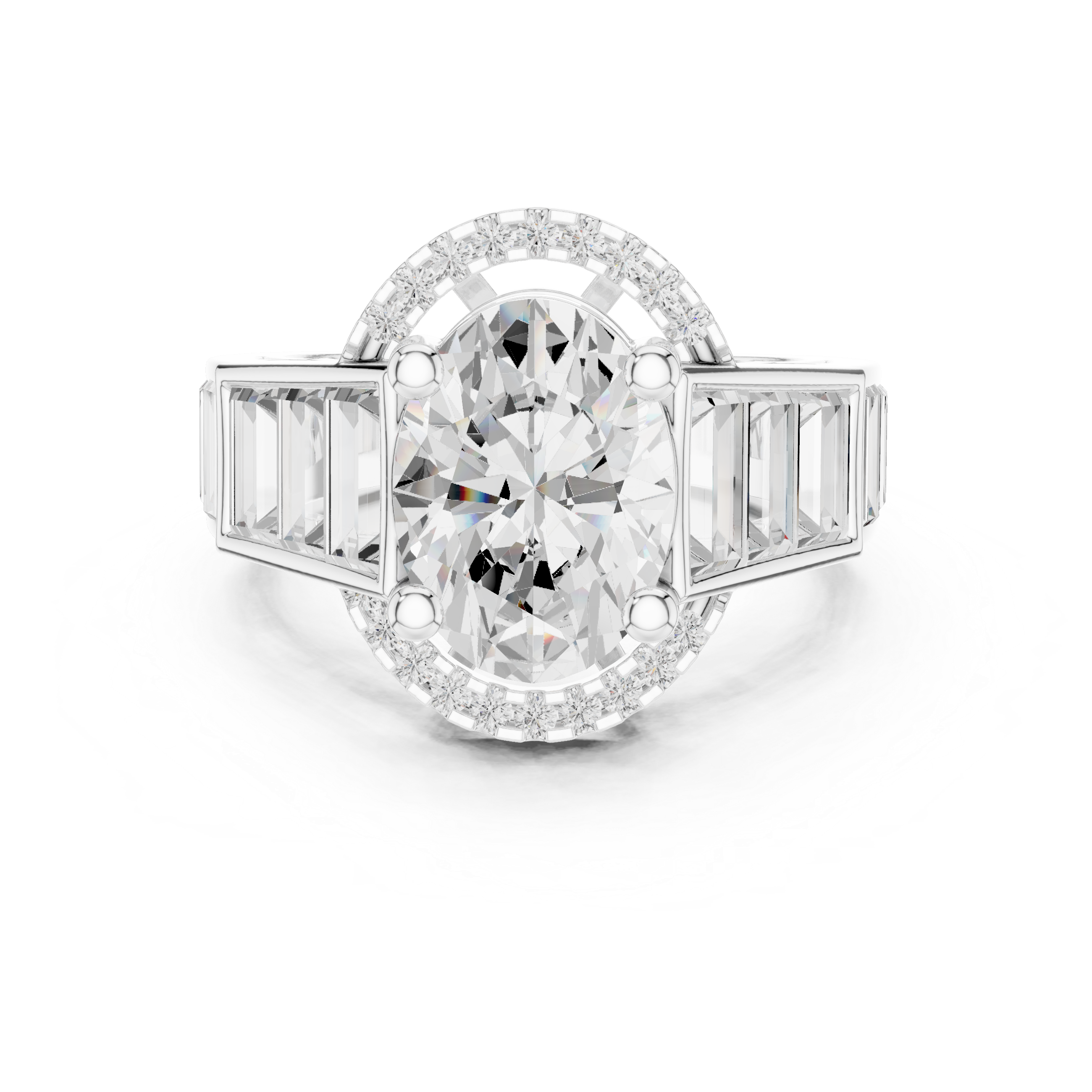 Sweet Pea Lab Grown Diamond Cluster Fashion Ring