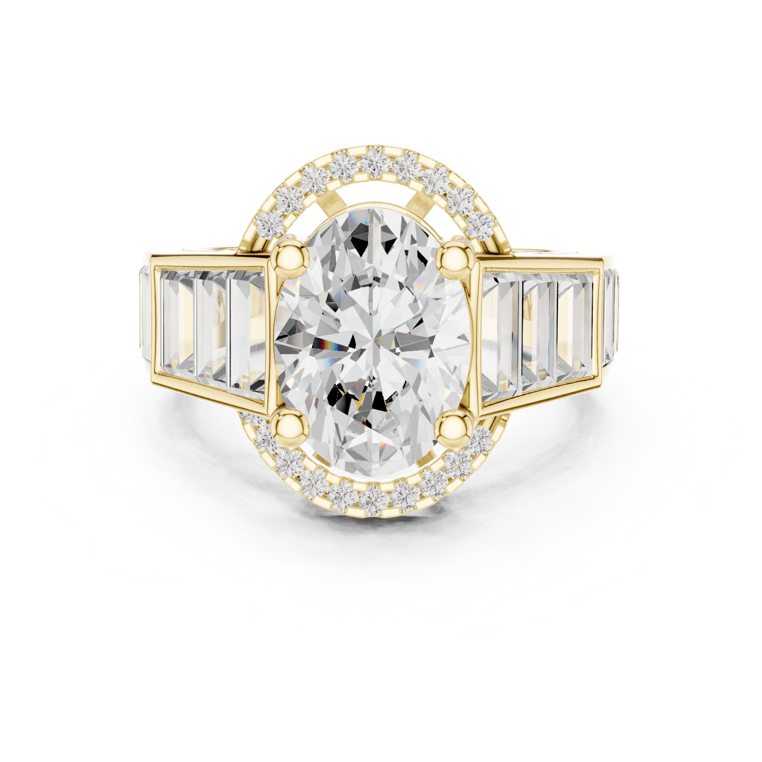 Sweet Pea Lab Grown Diamond Cluster Fashion Ring