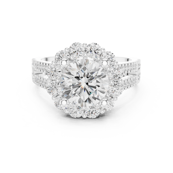 Highland Crest Lab Grown Diamond Channel Band