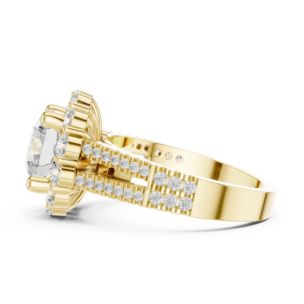 Highland Crest Lab Grown Diamond Channel Band