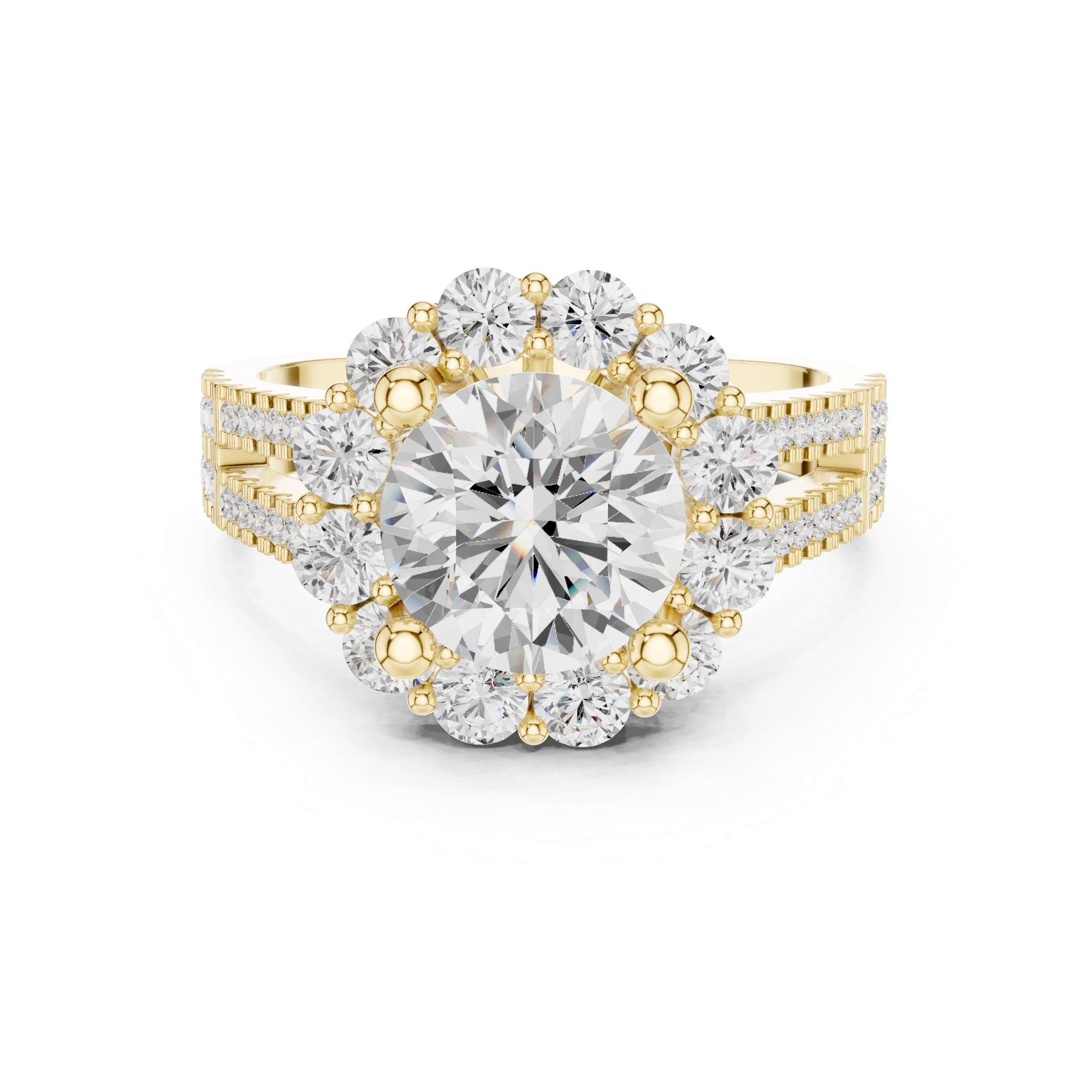 Highland Crest Lab Grown Diamond Channel Band