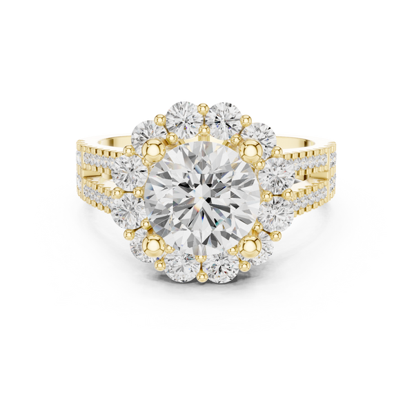 Highland Crest Lab Grown Diamond Channel Band