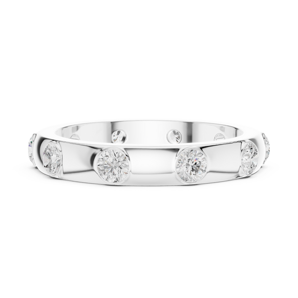 Floating Crown Lab Grown Diamond Ring