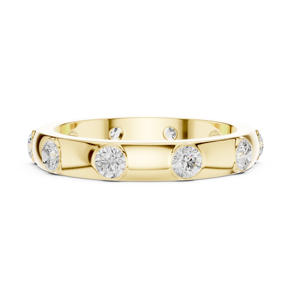 Floating Crown Lab Grown Diamond Ring