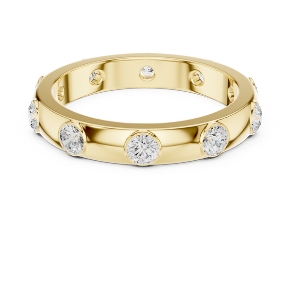 Floating Crown Lab Grown Diamond Ring