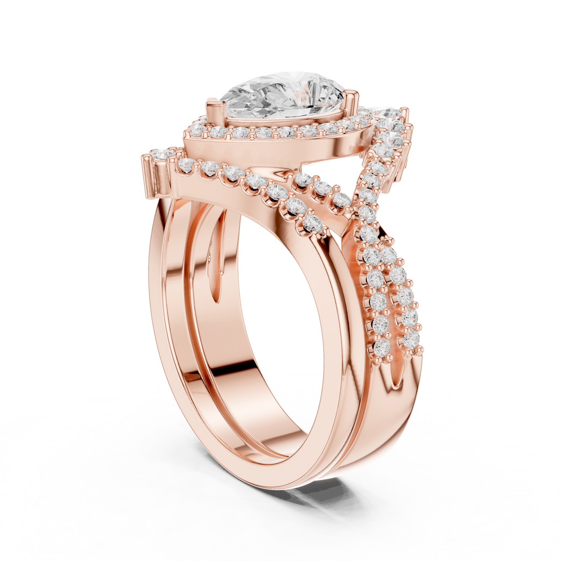 Delicate Edge Lab Grown Diamond Ring