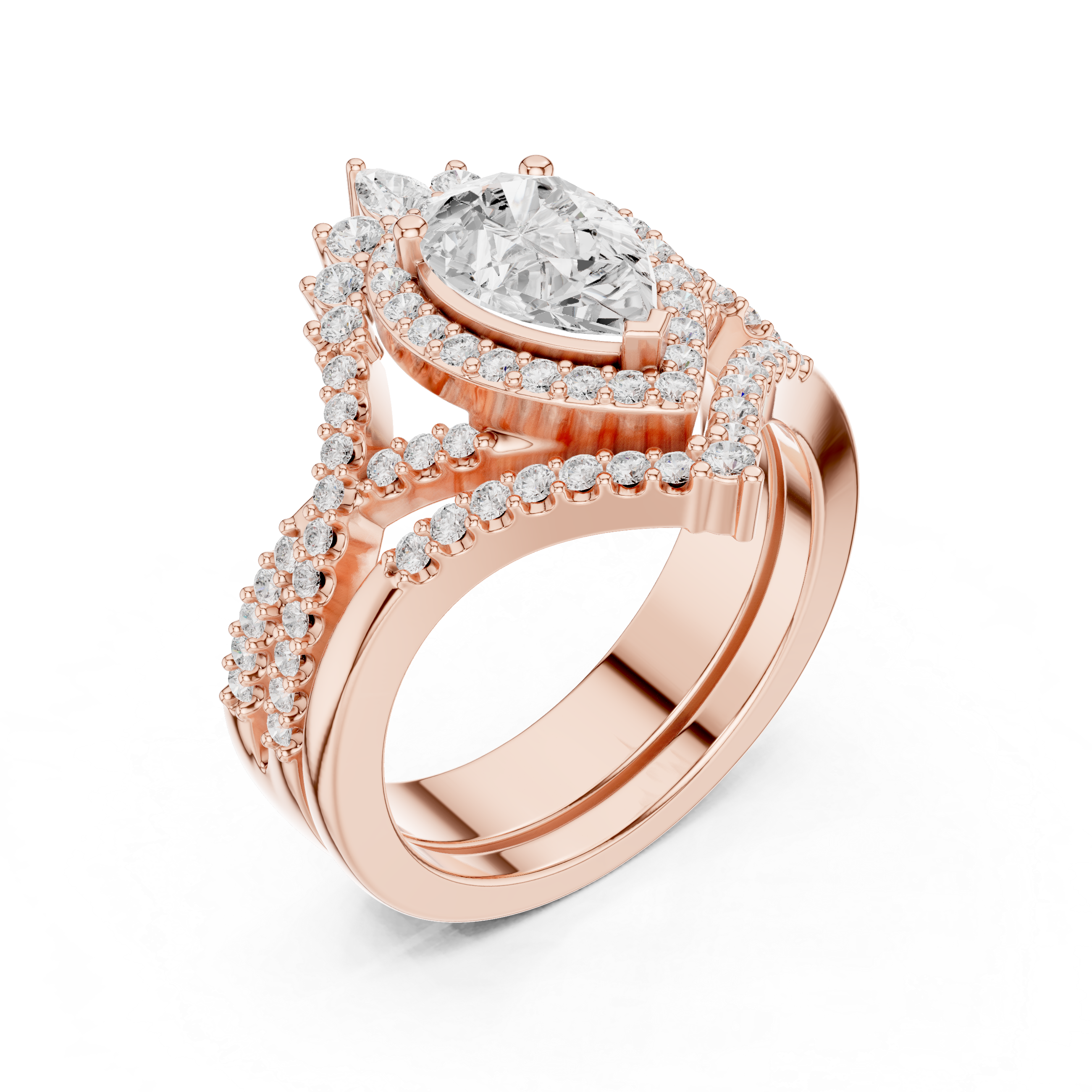 Delicate Edge Lab Grown Diamond Ring