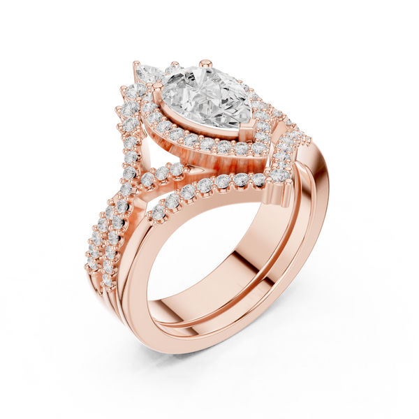Delicate Edge Lab Grown Diamond Ring