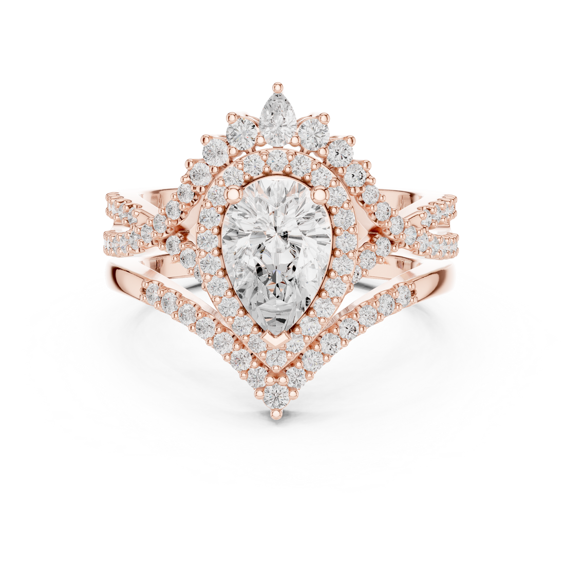 Delicate Edge Lab Grown Diamond Ring