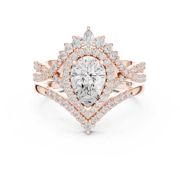 Delicate Edge Lab Grown Diamond Ring