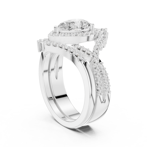 Delicate Edge Lab Grown Diamond Ring