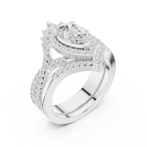 Delicate Edge Lab Grown Diamond Ring