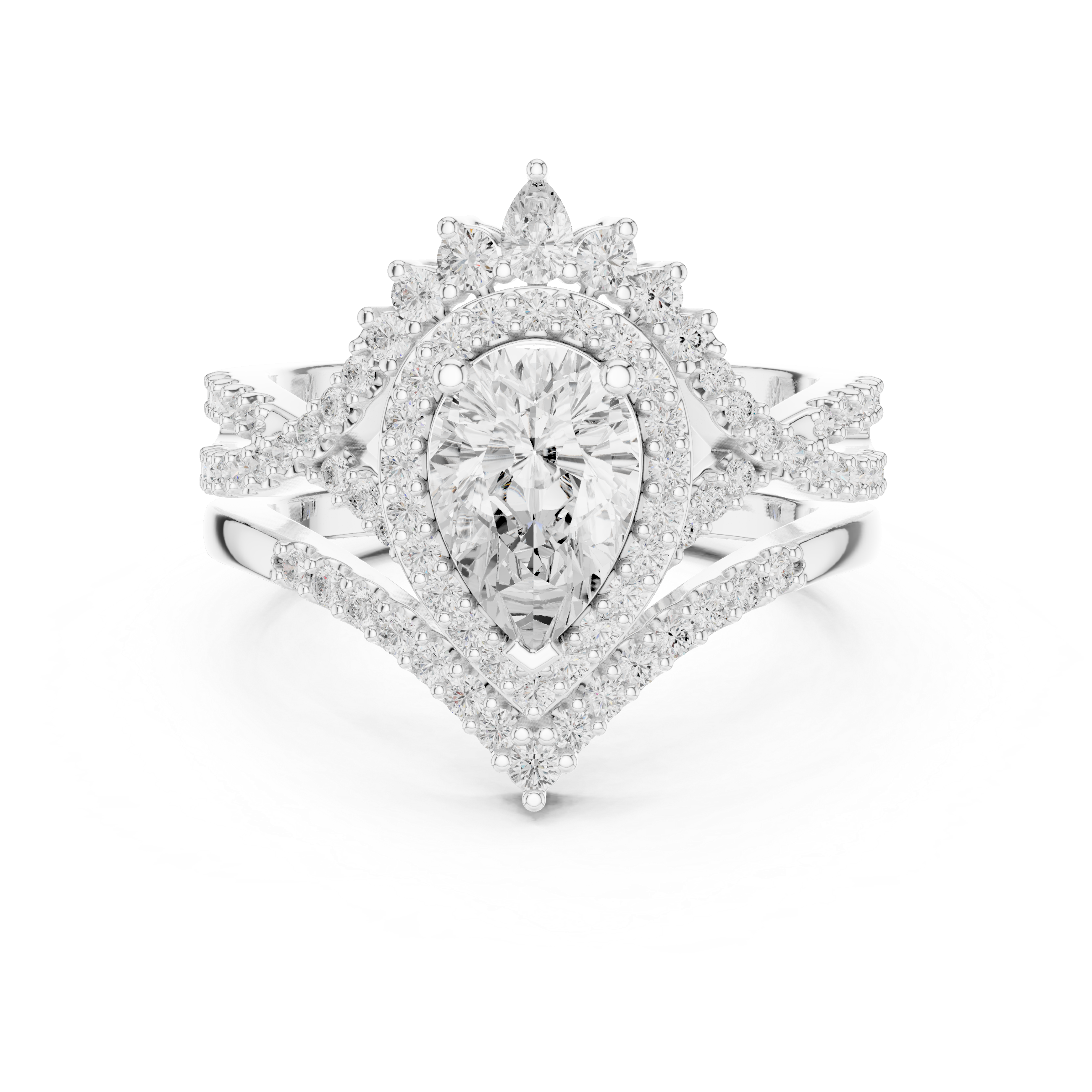 Delicate Edge Lab Grown Diamond Ring