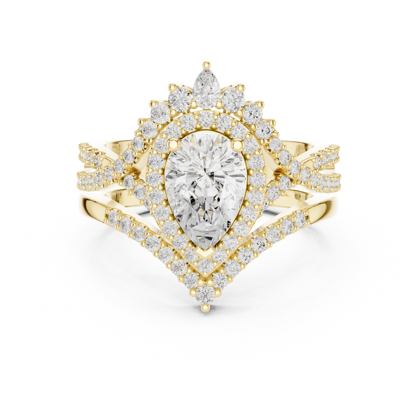 Delicate Edge Lab Grown Diamond Ring