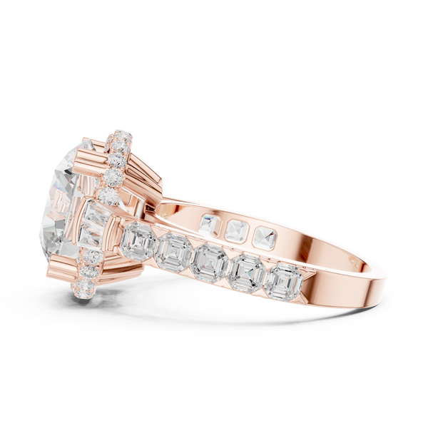 Petite Pave Lab Grown Diamond Ring