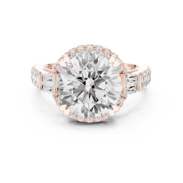 Petite Pave Lab Grown Diamond Ring