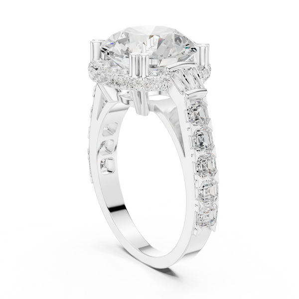 Petite Pave Lab Grown Diamond Ring