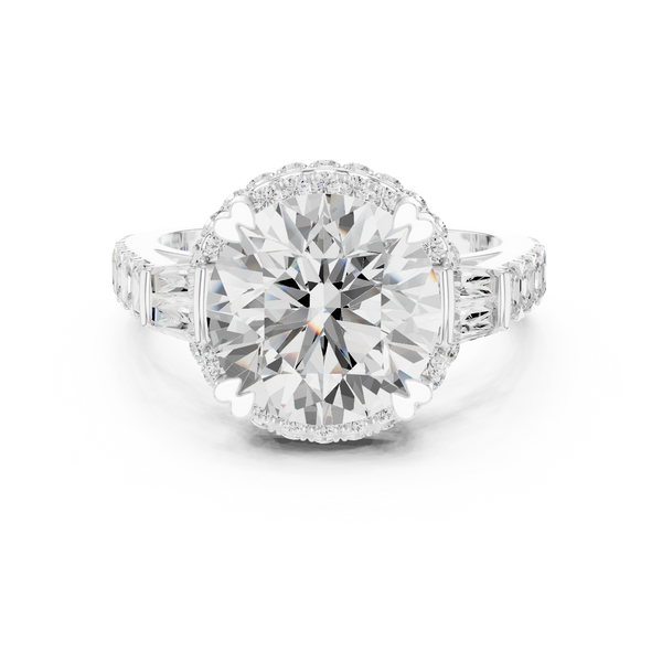 Petite Pave Lab Grown Diamond Ring