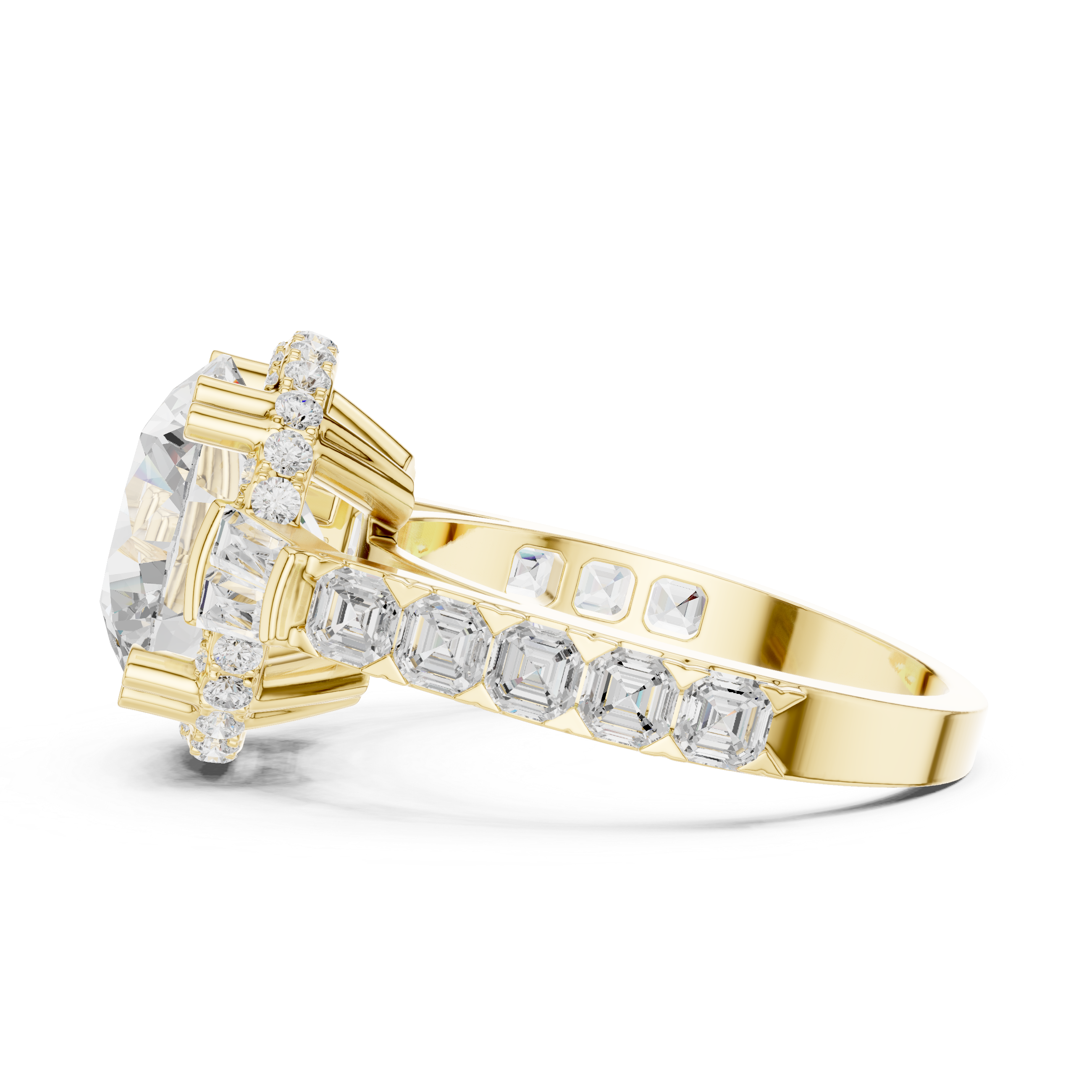 Petite Pav�� Lab Grown Diamond Ring