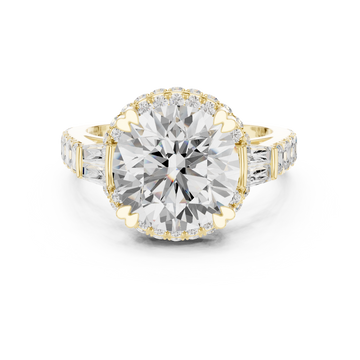 Petite Pav�� Lab Grown Diamond Ring
